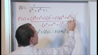 Lesson 6 - Quotient Rule Of Differentiation, Part 2 (Calculus 1)