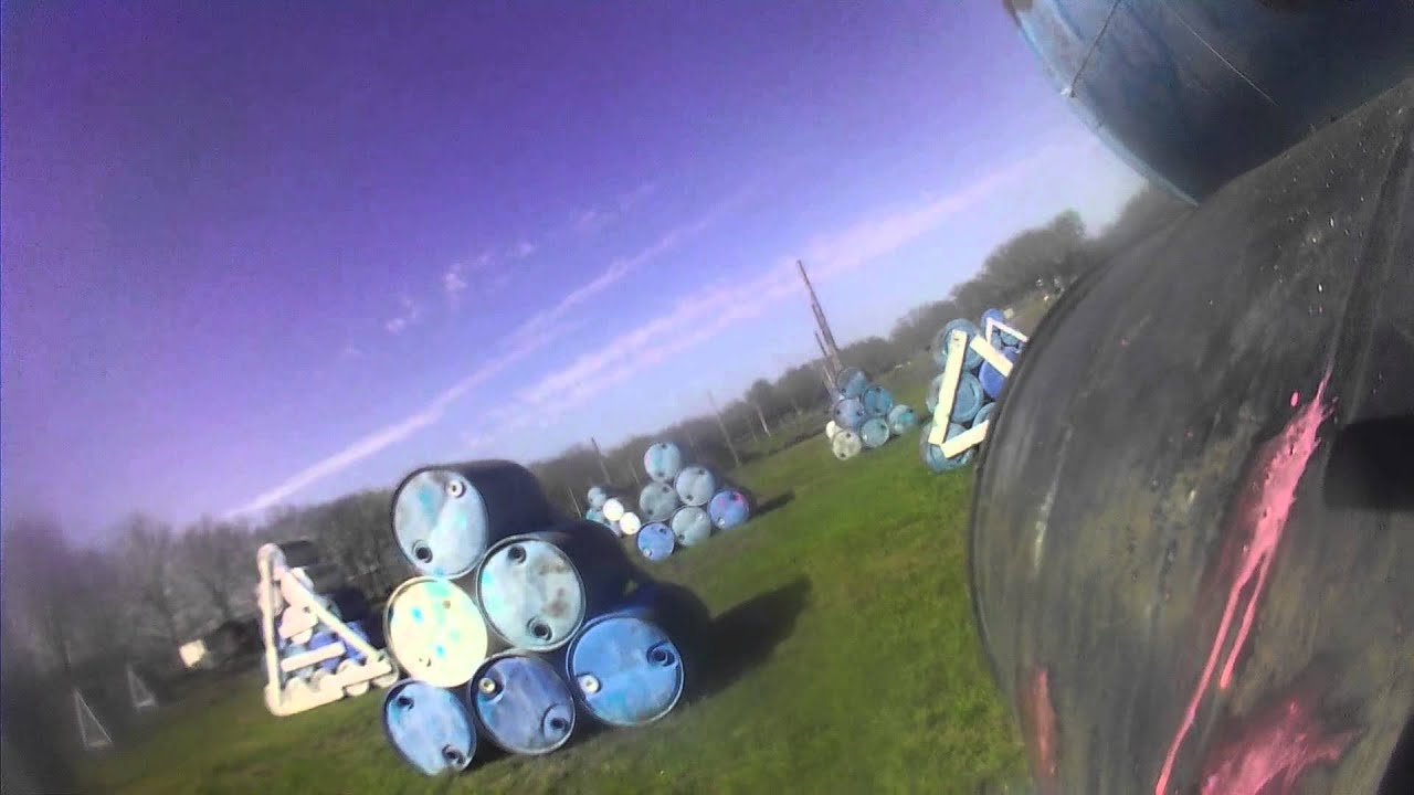3/28/15 Cousins Paintball in Dallas Tx. (Barrels) YouTube