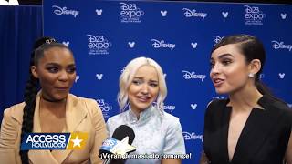 China Mcclain, Dove Cameron Y Sofia Carson Hablan Sobre El Romance En Descendientes 2 (Subtitulado)
