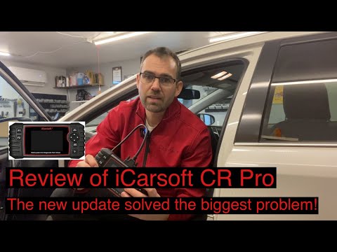 Review of iCarsoft CR PRO - Finally they nailed it! 
