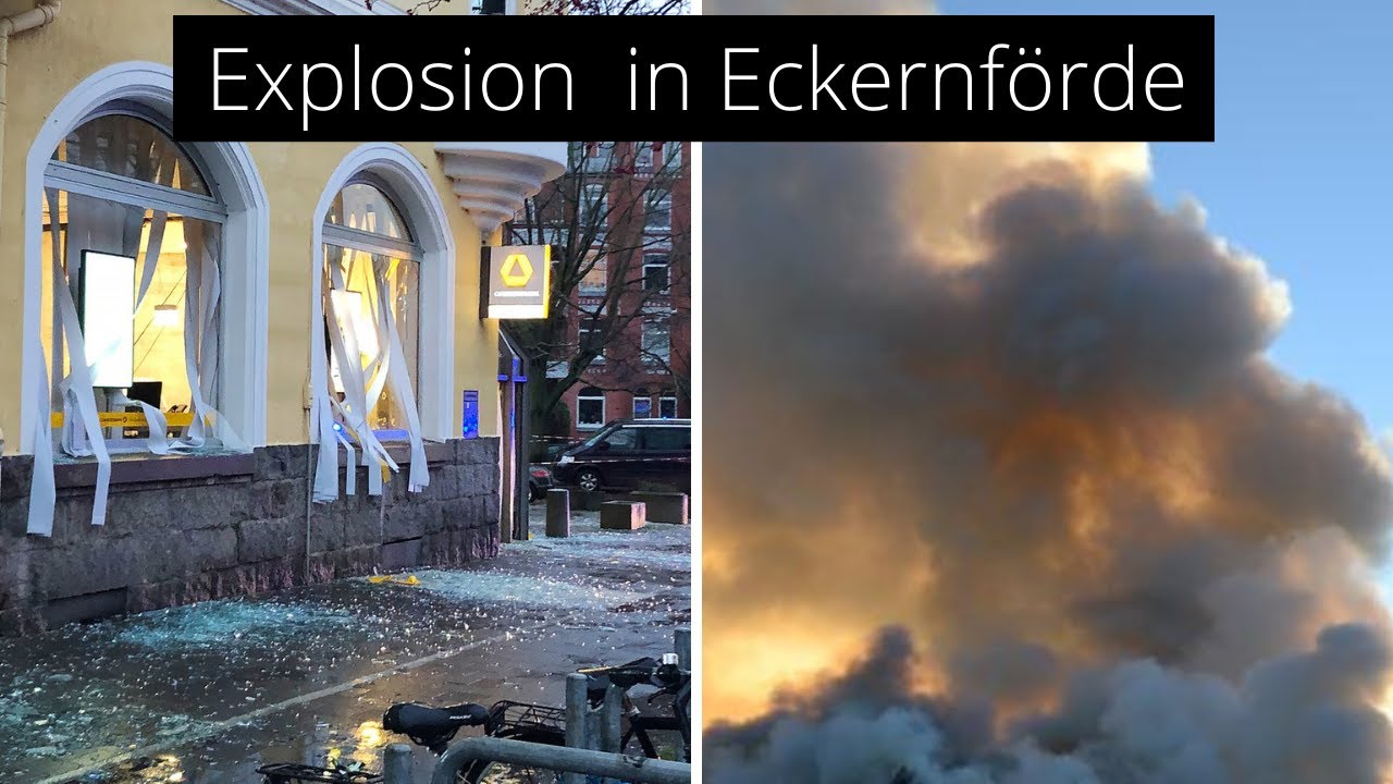 Download Explosion  in Eckernförde: Explosion nach Böllerherstellung in Cäcilienstraße