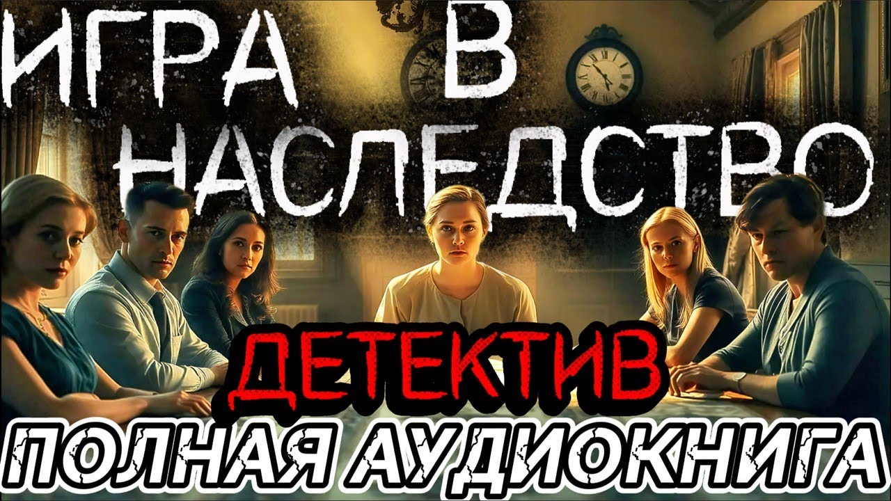 ПОЛНАЯ КНИГА 🪶 ИГРА В НАСЛЕДСТВО 🪶 ДЕТЕКТИВ