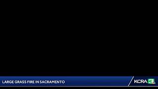 LIVE | LiveCopter 3 is over a fire burning in Sacramento near Jackson and Excelsior roads..