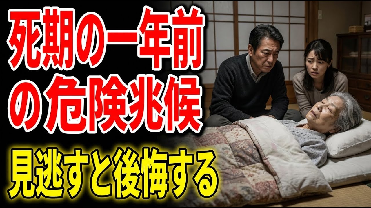 【見逃すと危険】亡くなる1年前、体は必ずこの10の異変を出しています - YouTube