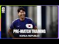 Korea Republic Train Before Mexico