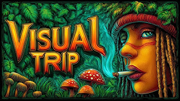 Psy Dub Visual Trip | Magic Mushroom Animation | Psychedelic Dub Mix