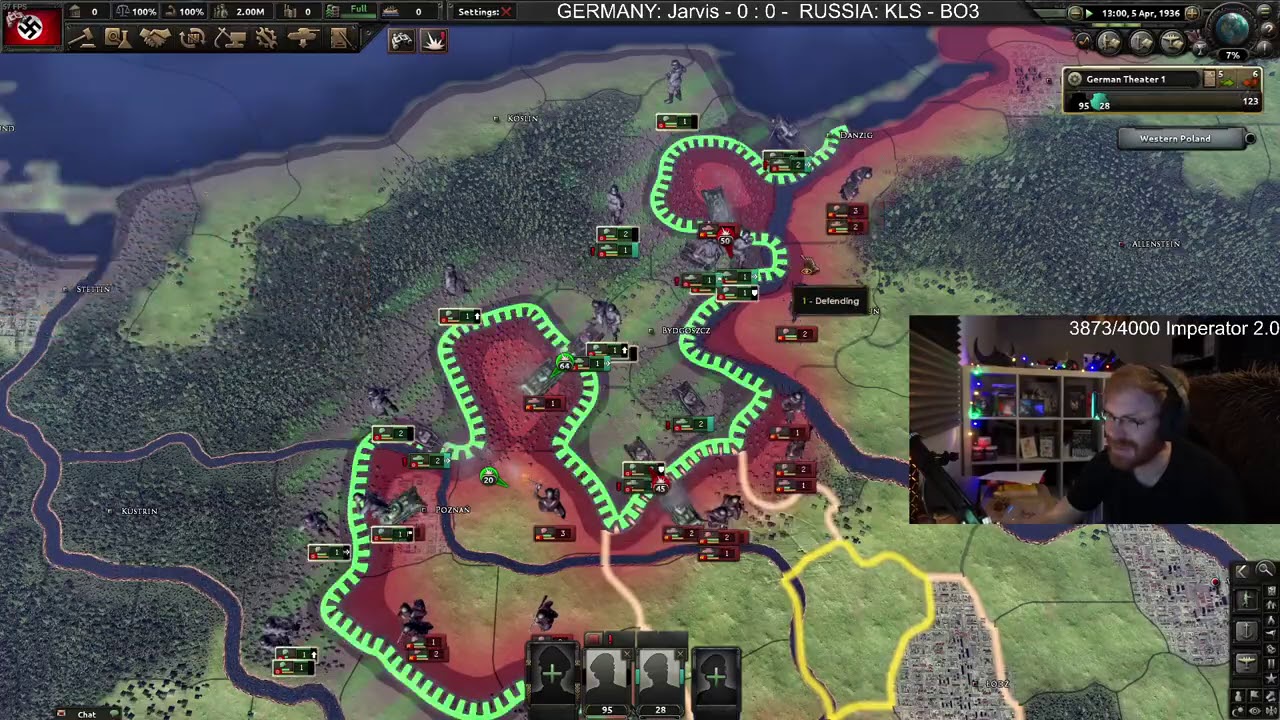 KLS vs Jarvis - HOI4 International Qualifiers (HOI4 1v1 Tournament)