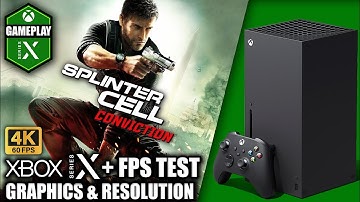 Splinter Cell Conviction - Xbox Series X Gameplay + FPS Test