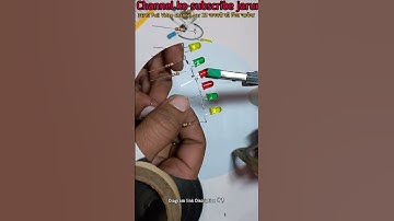 DIY LED BLINKING CIRCUIT | running light with 555 ic | #ytshorts । #shorts । #viral#electronic