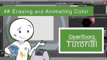 OpenToonz Tutorial #4 - Erasing and Animating Color