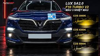 VinFast Lux SA2.0 lắp X-Light F10 Turbo V2 5500K | Cấu hình và giá