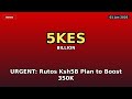 URGENT: Rutos Ksh5B Plan to Boost 350K Pastoralists