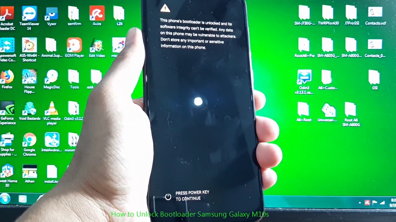 How to Unlock Bootloader Samsung Galaxy M10s YouTube