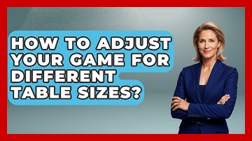 How To Adjust Your Game For Different Table Sizes? - Billiards Hustlers