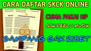 CARA DAFTAR ONLINE SKCK 2021 || cara membuat skck online 2021