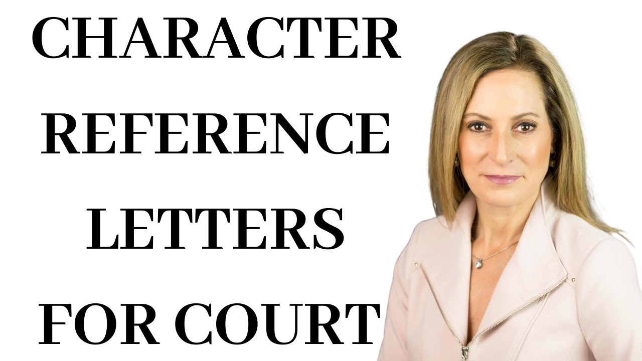 Character Letters Can Be An Important Tool For Reducing A Sentence When  Charged With A Crime. - Youtube