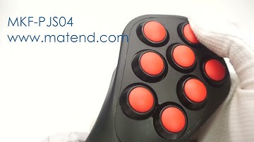 Potentiometer joystick  MKF-PJS04 with 8 Buttons| Dual Axis, Panel Mounted   #joystick