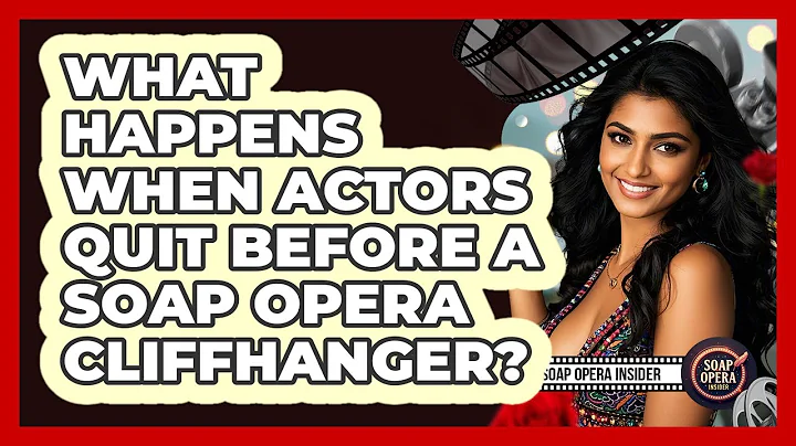What Happens When Actors Quit Before A Soap Opera Cliffhanger? - Soap Opera Insider