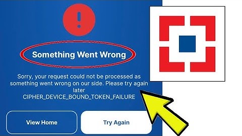How To Fix HDFC Bank App Something Went Wrong Sorry, your request could not be processed Problem