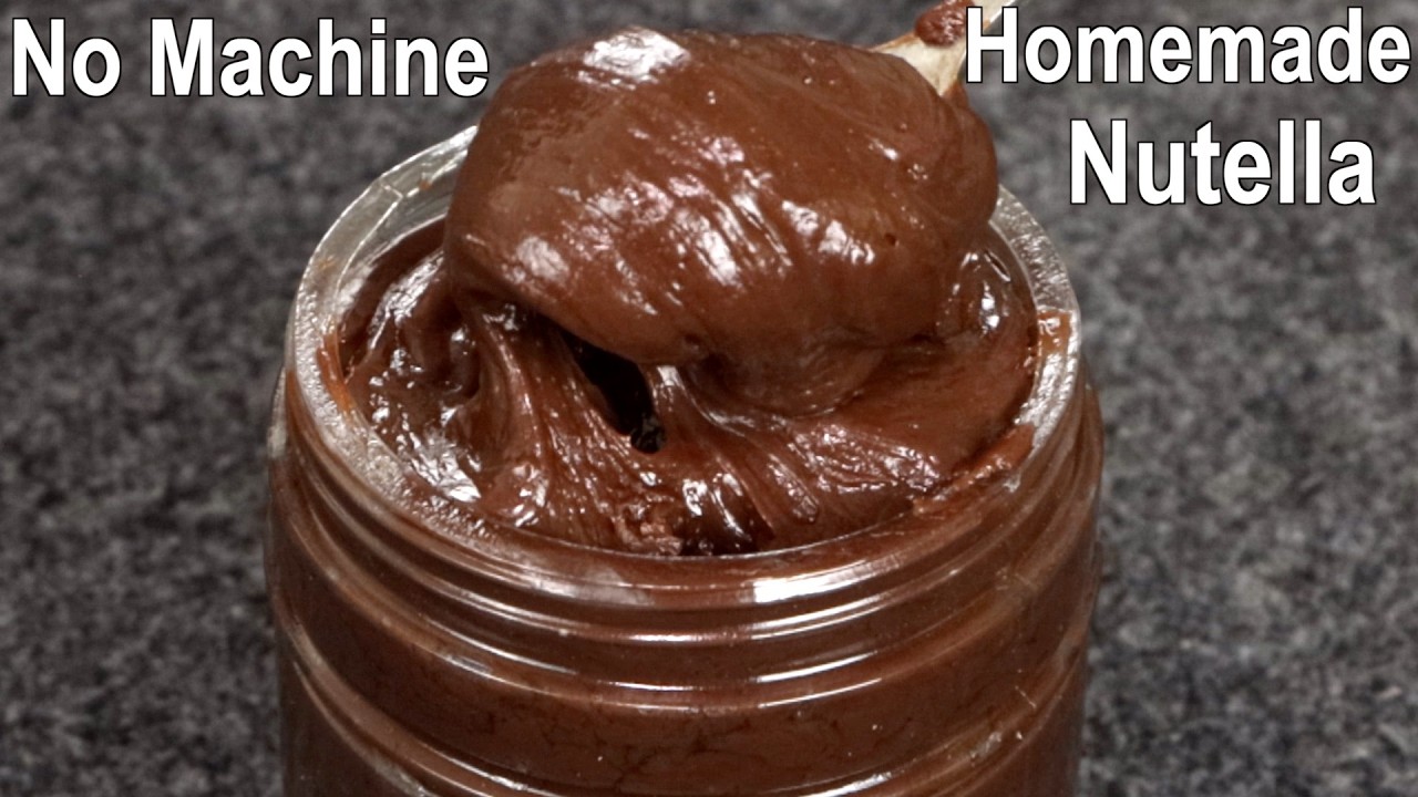 Nutella Recipe! How to make Nutella at Home? Nutella Peanut