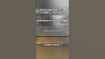 It’s Been __ Days Since Release🥺(Modern Warefare 2)#modernwarfare #callofduty #cod #mw2 #nostalgia