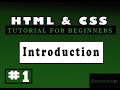 Html and css tutorial for beginners  1 introduction and what you need to get started