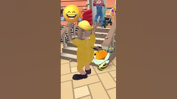 Scary Robber Vs Coffin Dance Vs Bee Pranks Tani Smile#shorts #wowgame