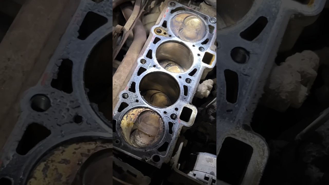 Прогорела головка ГБЦ и клапана на ваз 2115. Что дальше? #гбц #клапана ...