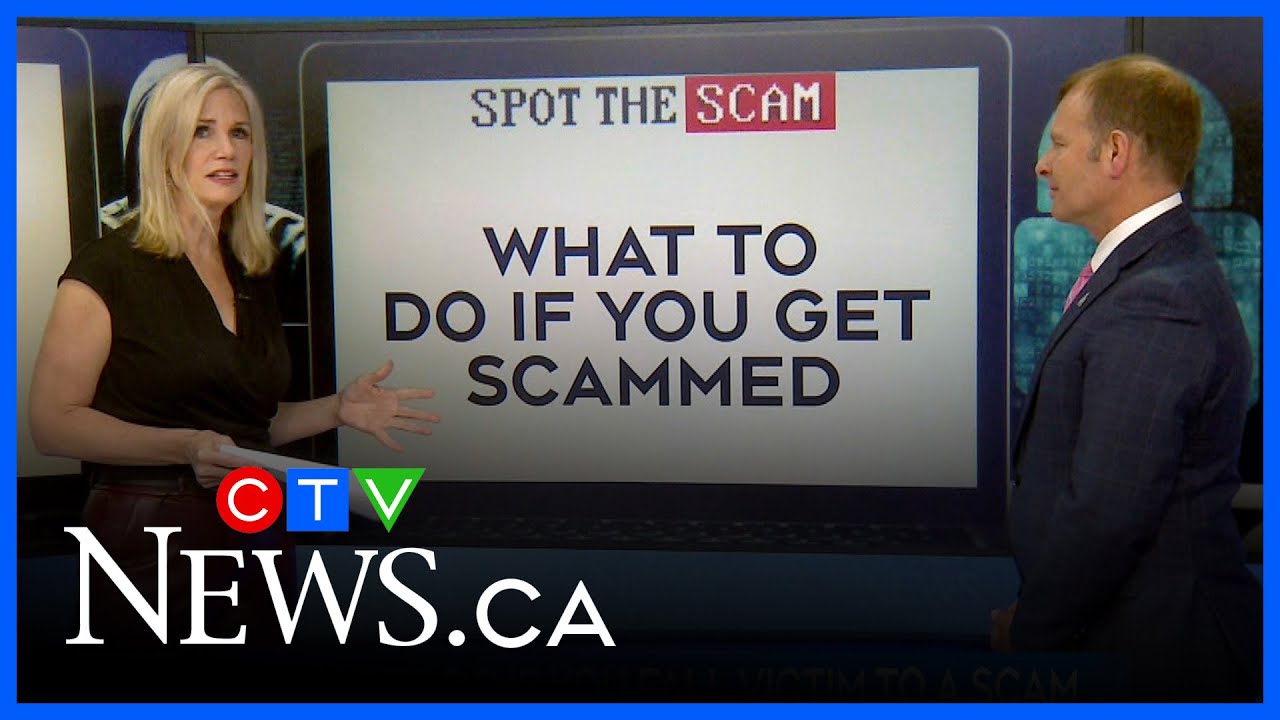 Spot the Scam Week: What to do if you get scammed - YouTube