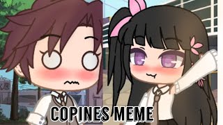 Copines Meme (TanKana) || Highschool Au || Demon Slayer