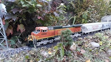 ESU LokSound XL v4.1 DCC sound decoder in G scale Aristocraft Dash-9 diesel loco