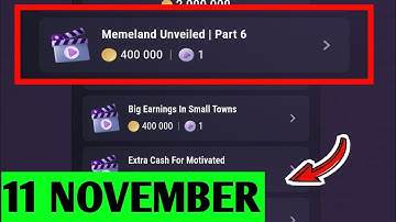 Memeland Unveiled | Part 6 | TapSwap Video Code | Memeland Unveiled Part 6: How 9GAG’s Pixel Pirates