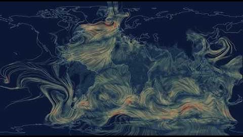 Wind map