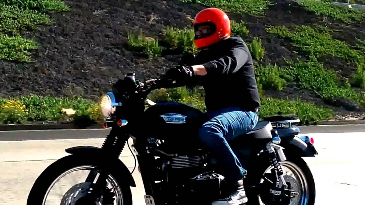 triumph scrambler youtube