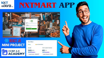 NxtMart Mini Project | Nxtwave CCBP | React JS | With GitHub Link!