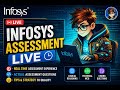 Infosys - Offcampus Recruitmen Online Assessment Live