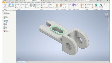 Inventor Demo Video - Centerlines on Slots & Auto Centerline