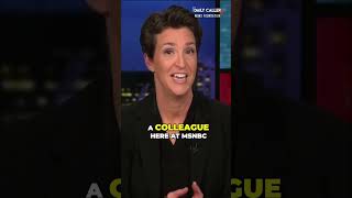 Rachel Maddow Seemingly Accuses MSNBC of Racism Over Firing of Joy Reid, WATCH: