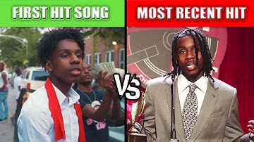 RAPPERS FIRST HIT SONG VS RAPPERS MOST RECENT HIT SONG 2021