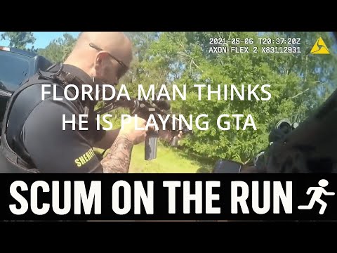 Florida Man Goes Full GTA — Steals 2 Police Cruisers Back-to-Back