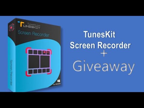 TunesKit Screen Recorder [for PC] Free lifetime license