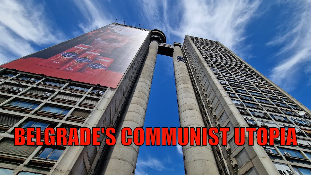 КОММУНИСТИЧЕСКАЯ УТОПИЯ БЕЛГРАДА — исследуем бруталистские блоки с Мариной из Yugotour