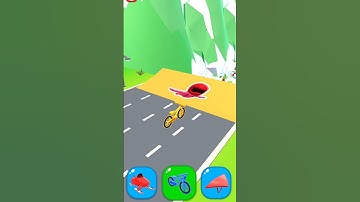 Car Jump Crash & challenge – BeamNG.Drive । Shape Shifting Game । level - 15 #shorts