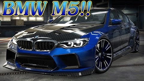 NFS No Limits 2.8.5 - BMW M5 - Unlock + Modshop + Gameplay