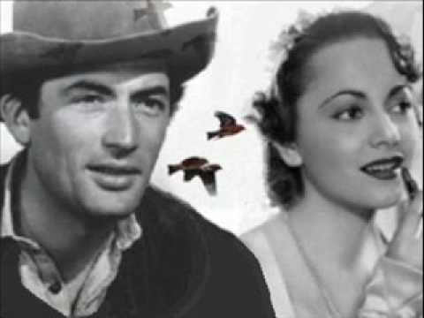 Gregory Peck & Olivia de Havilland "The Cowboy & t...