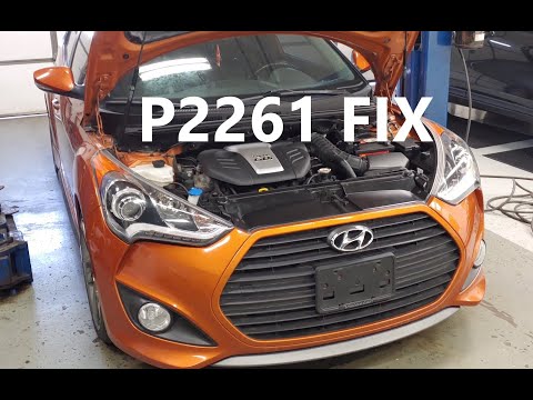Hyundai Veloster Turbo p2261 code fix