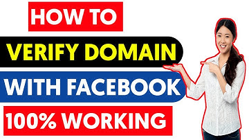 Facebook Domain Verification - How to Verify Your Domain