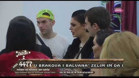 Zadruga - Anđela Veštica ulazi u Zadrugu zbog Mininog rođendana - 09.03.2018.
