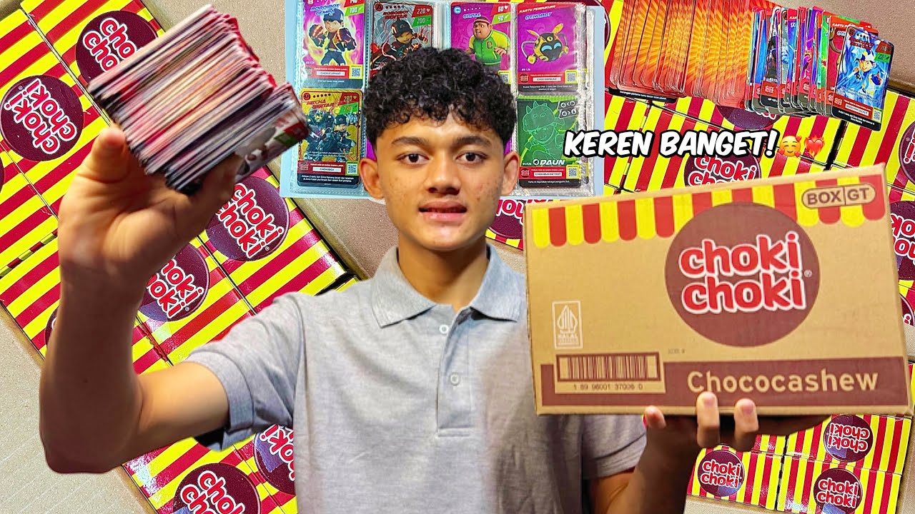 Unboxing Choki Choki Boboiboy Dus Ke 6 || Dapat Kartu Baru Lagi?