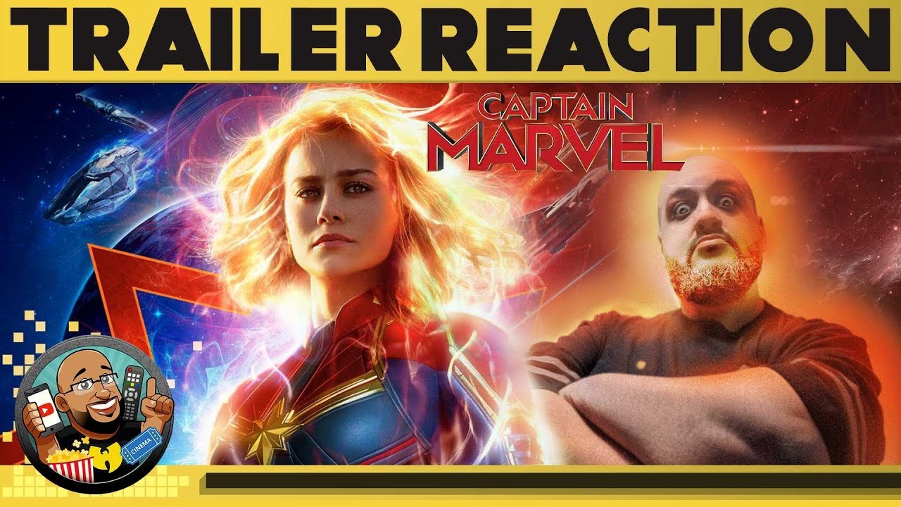 Captain Marvel Trailer 2 REACTION YouTube